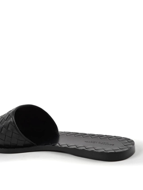 The Best Shops BOTTEGA VENETA: Sandales - Sandales Noir Pour Femme